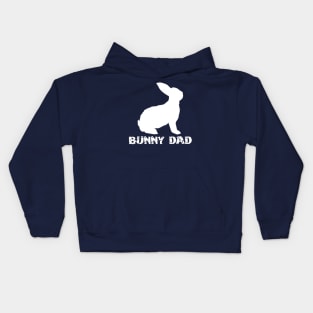 bunny dad Kids Hoodie